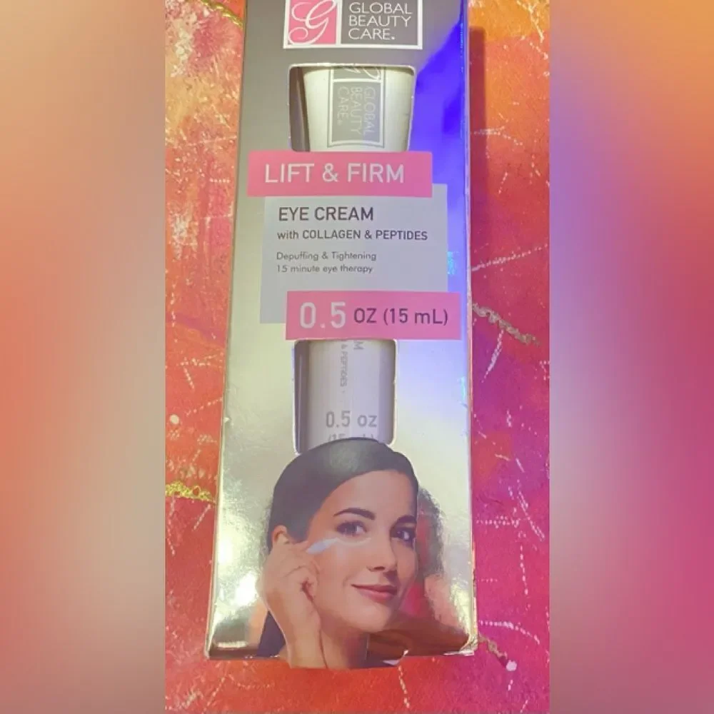 🔥Global Beauty Care LIFT AND FIRM EYE CREAM WITH COLLAGEN AND PEPTIDES 0.5OZ🎈